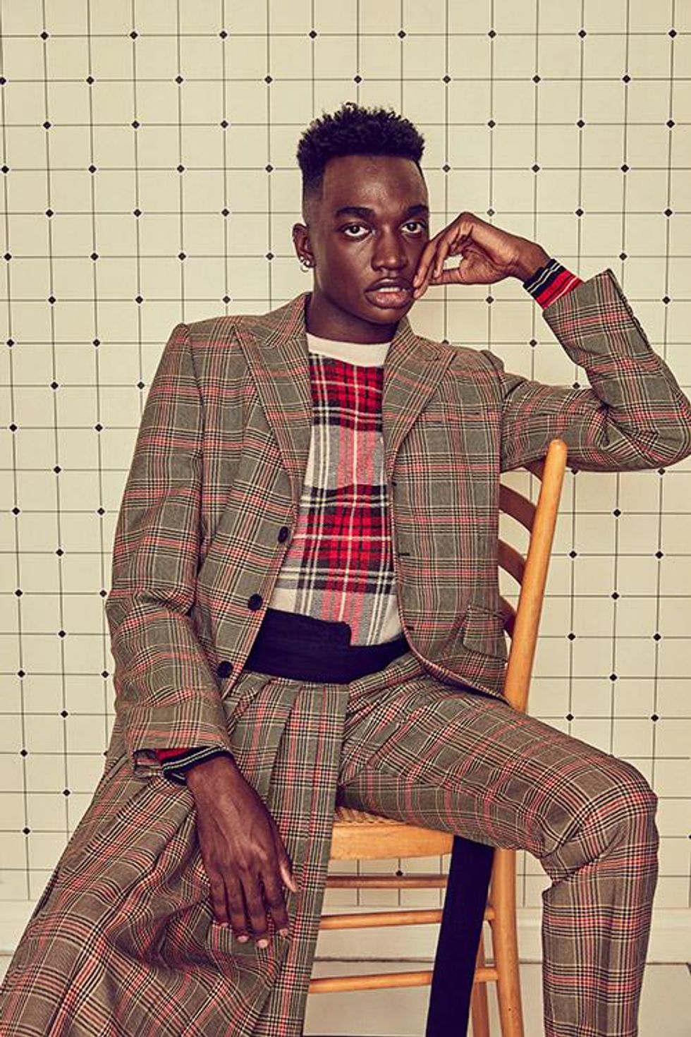 All clothing by Dries Van Noten.