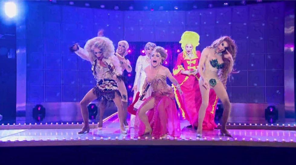 Alyssa Edwards and Detox win the HERstory of the World Rusical on RuPaul's Drag Race All Stars season 2