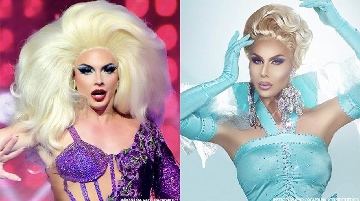 Alyssa Edwards and Trinity the Tuck