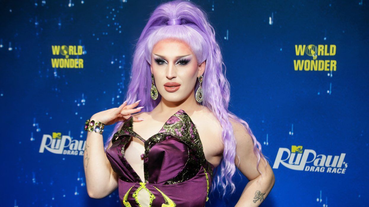 Amanda Tori Meating at the RuPaul's Drag Race season 17 finale watch party at on April 2025 in New York City