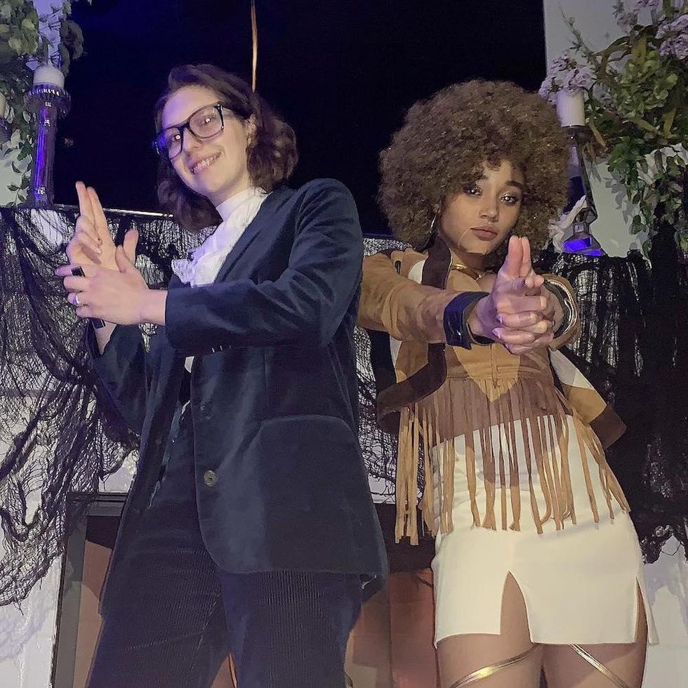 Amandla Stenberg as Foxxy Cleopatra from 'Austin Powers in Goldmember'