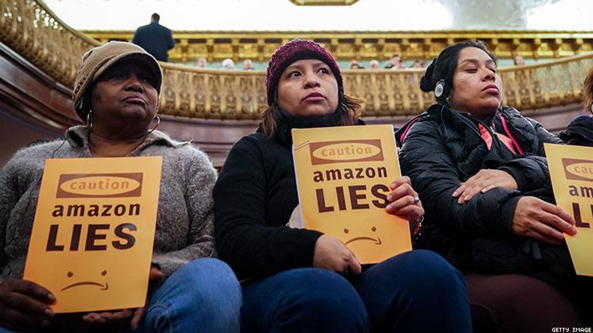 Amazon pulled out of Queens HQ2, but queer activists say New York is "in a housing crisis."