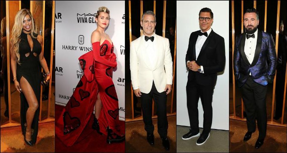 AmFar Inspiration gala fashion