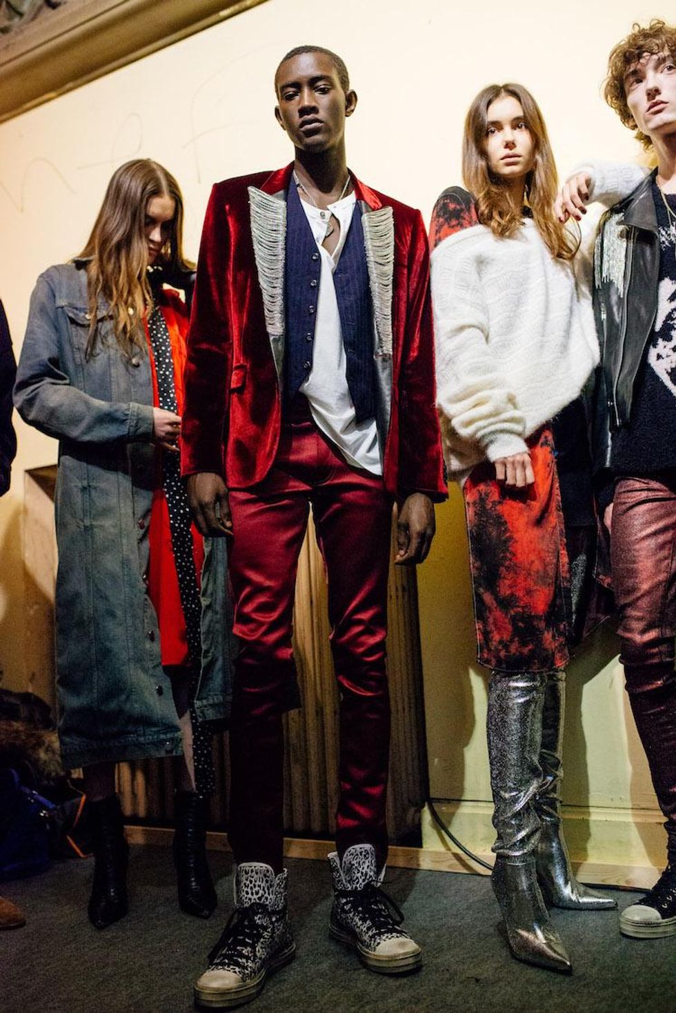 Amiri's Candlelit, Rock 'n Roll Fall 18 Paris Show