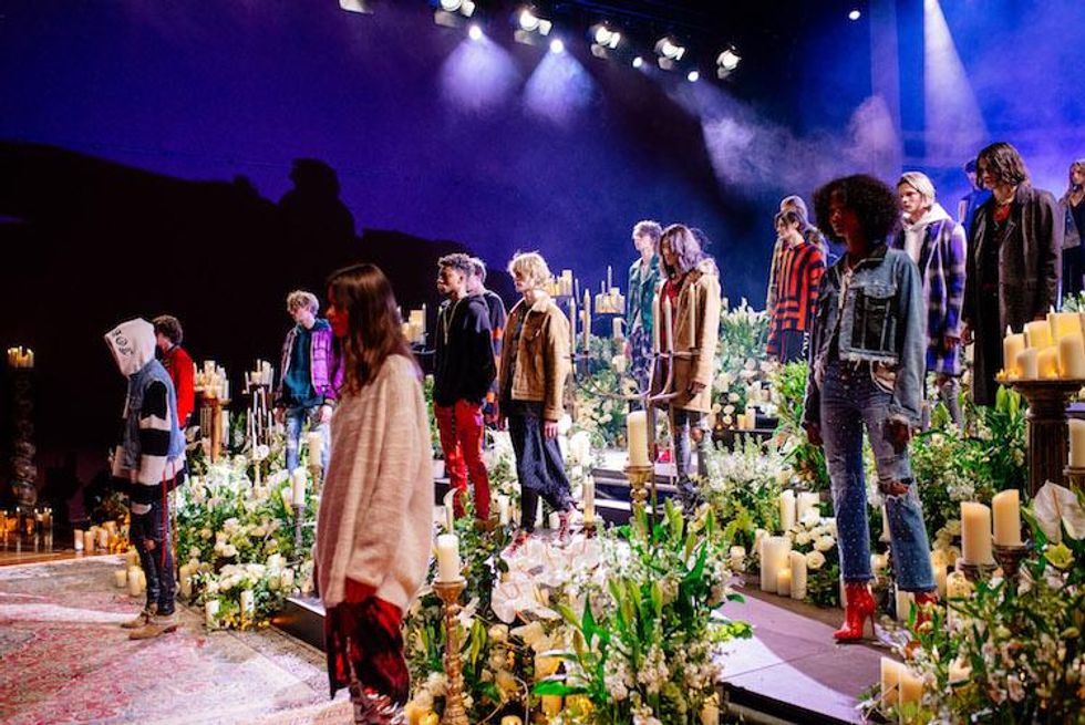 Amiri's Candlelit, Rock 'n Roll Fall 18 Paris Show