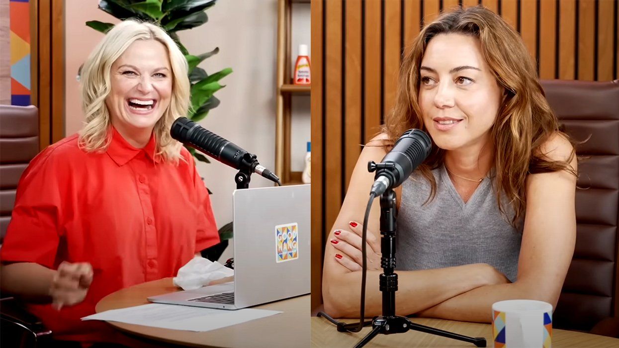 Amy Poehler Aubrey Plaza Good Hang podcast