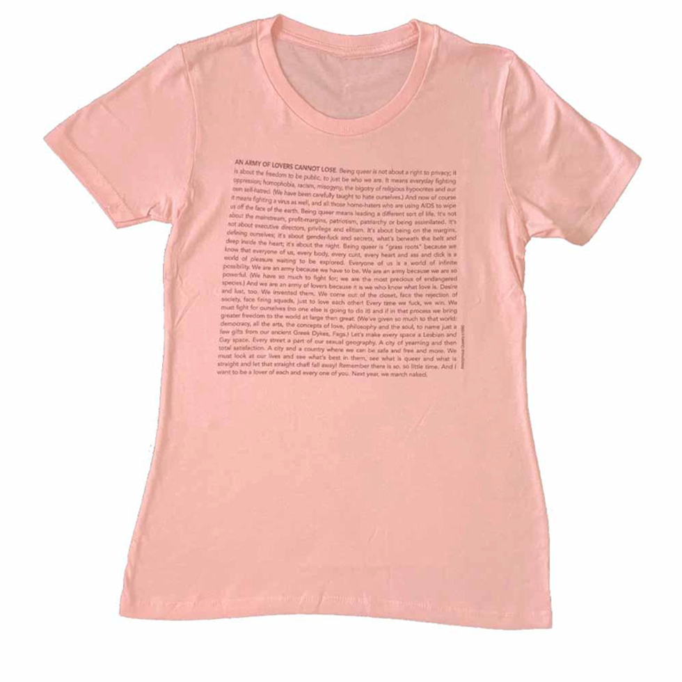 An Army Of Lovers Cannot Lose Tee