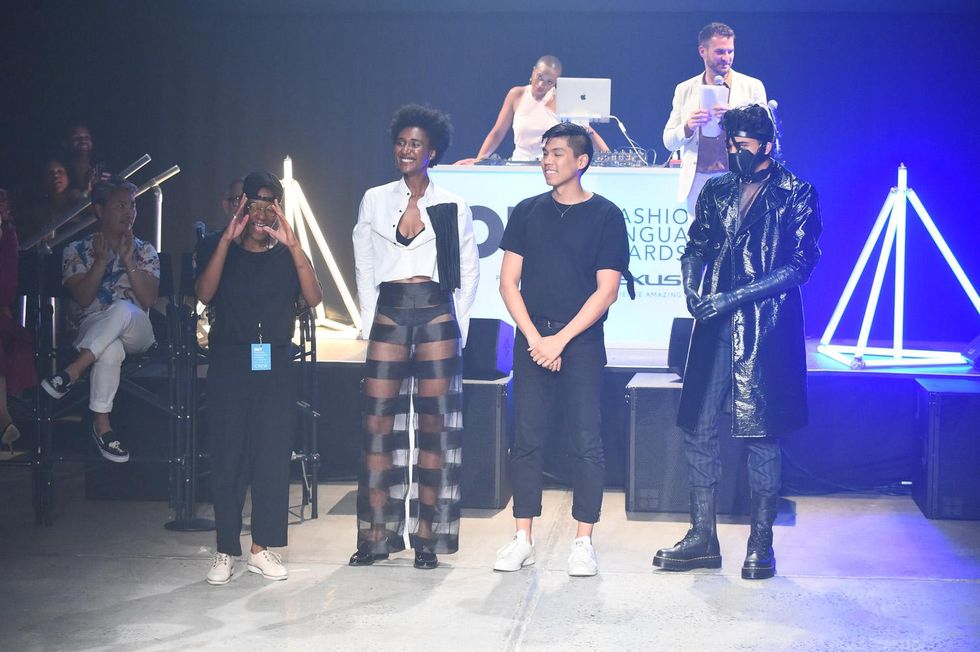 And the winner of the 2018 OUT Fashion Vanguard is... Kris Harring!