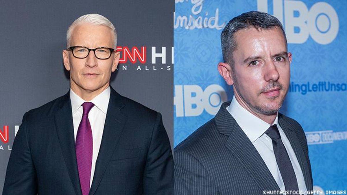 Anderson Cooper and his ex boyfriend.