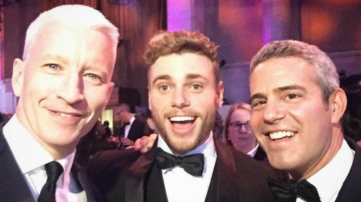 Anderson Cooper, Andy Cohen, Gus Kenworthy