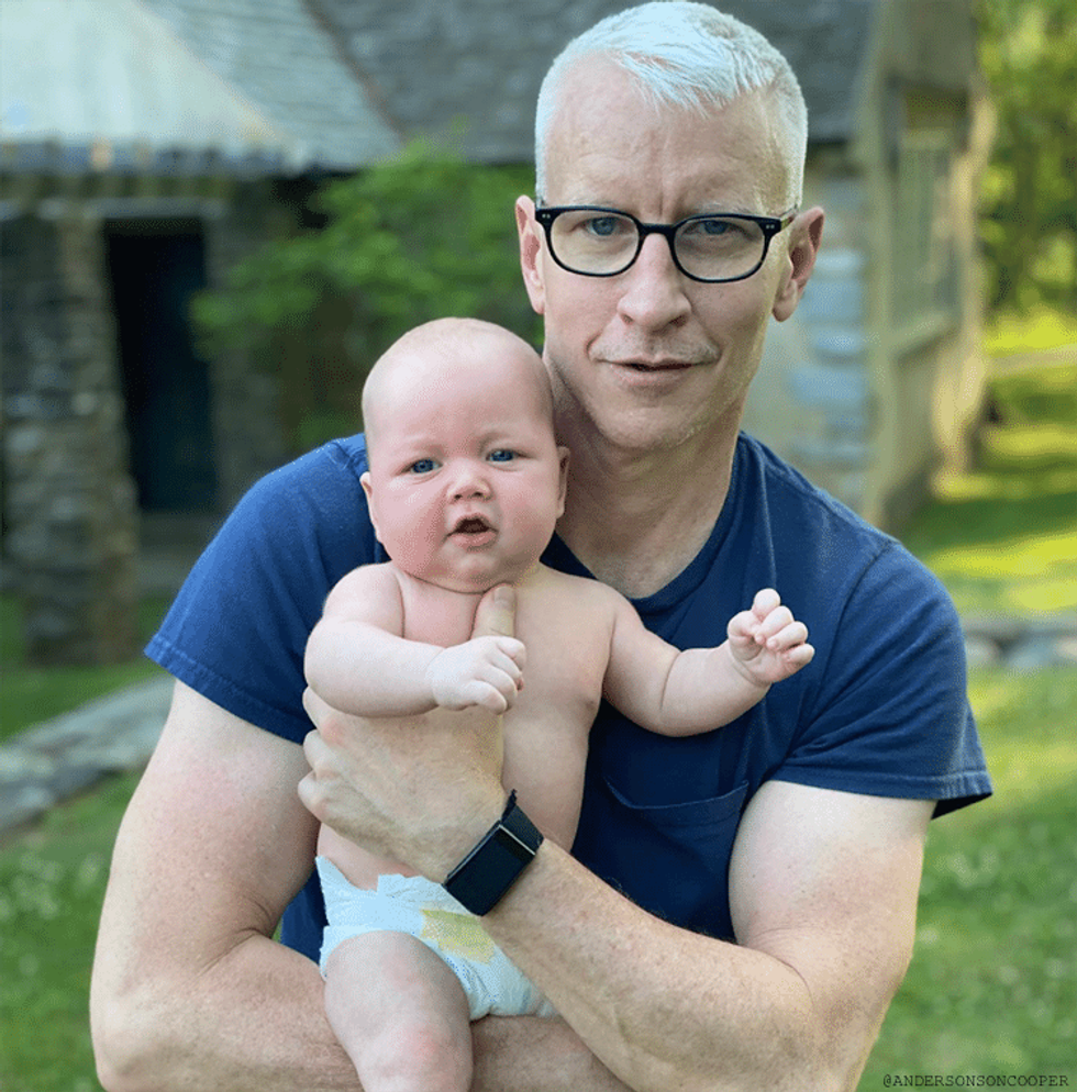 Anderson Cooper shows the true meaning of fatherhood in these heartwarming moments