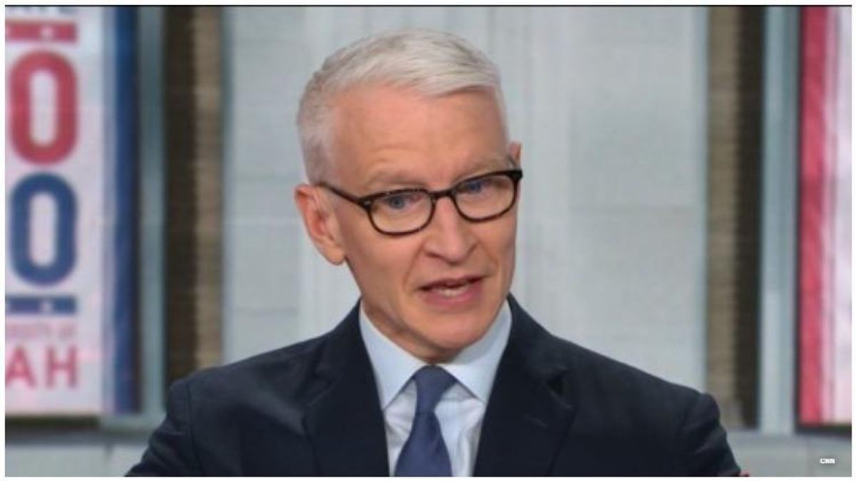 Anderson Cooper unloads on Trump for not releasing test results, noting in some states people living with HIV can be arrested for not revealing their status.