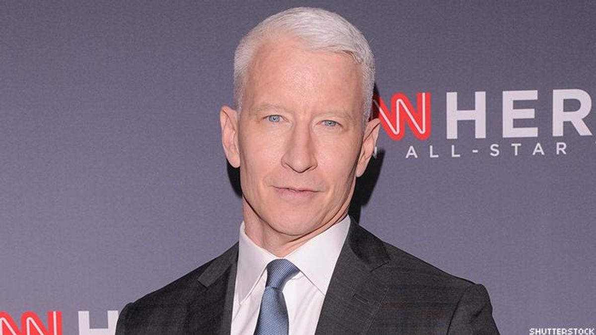 Anderson Cooper was all smiles on TheEllenShow as he talked about the birth of his son, Wyatt Morgan Cooper