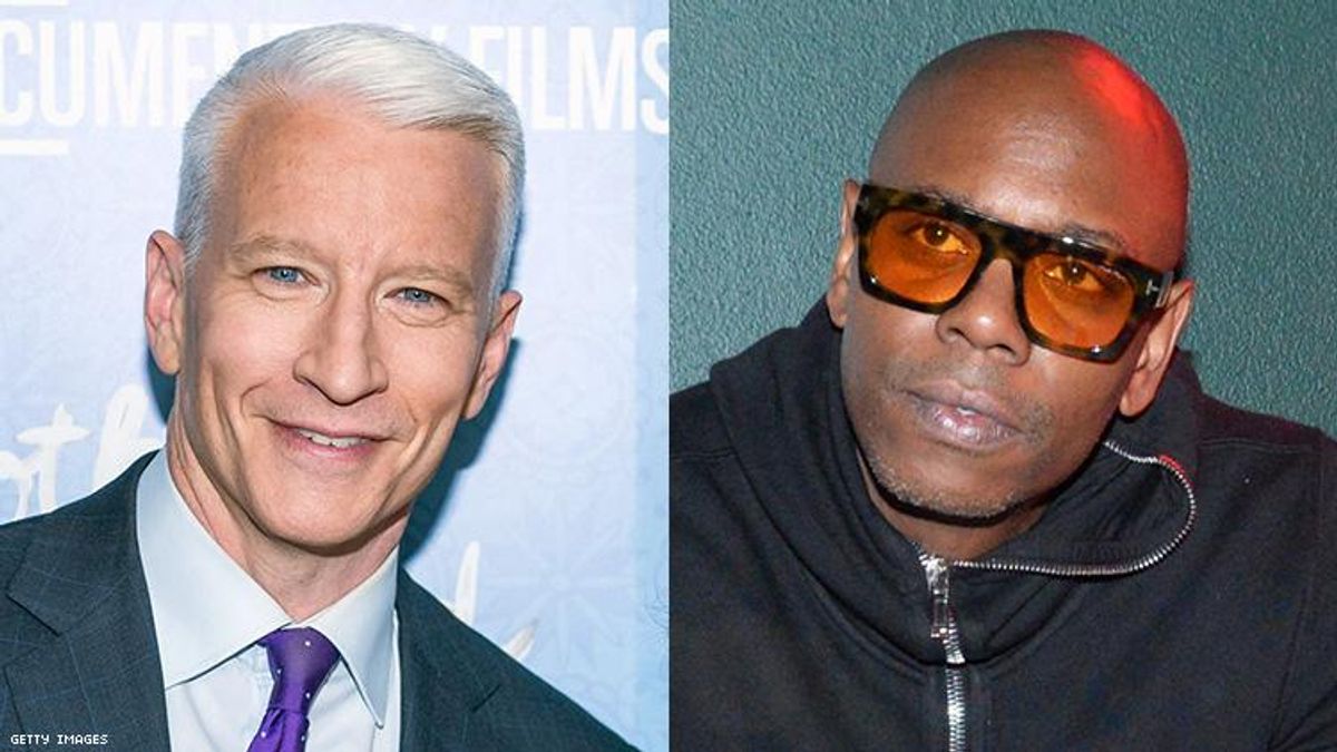 Anderson Cooper Was at That Homophobic Dave Chappelle Concert