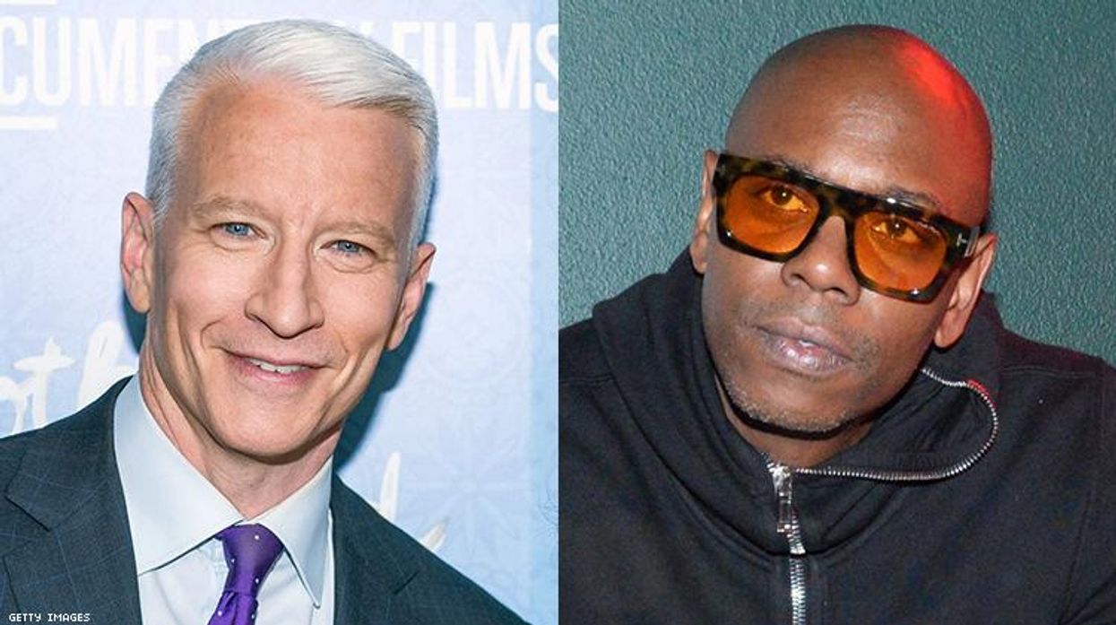 Anderson Cooper Was at That Homophobic Dave Chappelle Concert