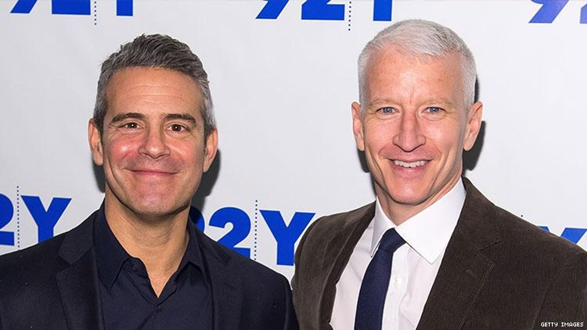 Anderson Coopers Throws Shade at Andy Cohen Over Politics