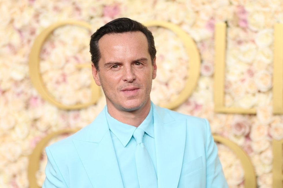 Andrew Scott at the 2025 Golden Globes in Beverly Hills, California