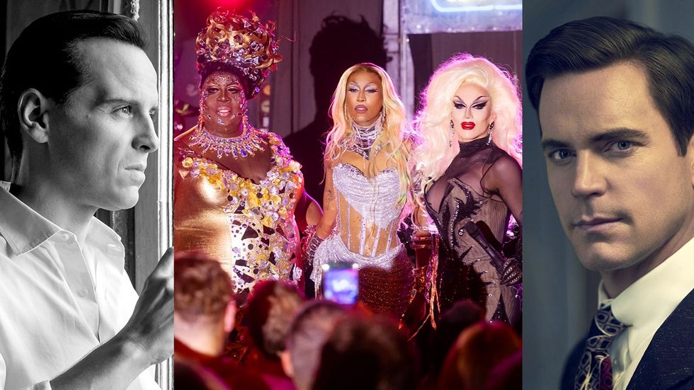 andrew scott netflix ripley Latrice Royale Priyanka Sasha Velour HBO MAX show were here matt bomer fellow travelers Showtime miniseries