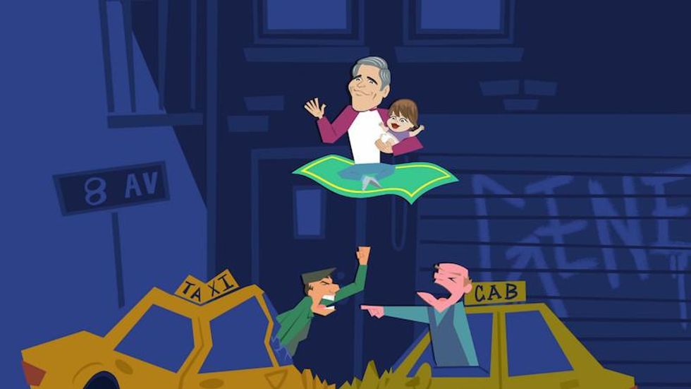 Andy Cohen and Benjamin in Quibi