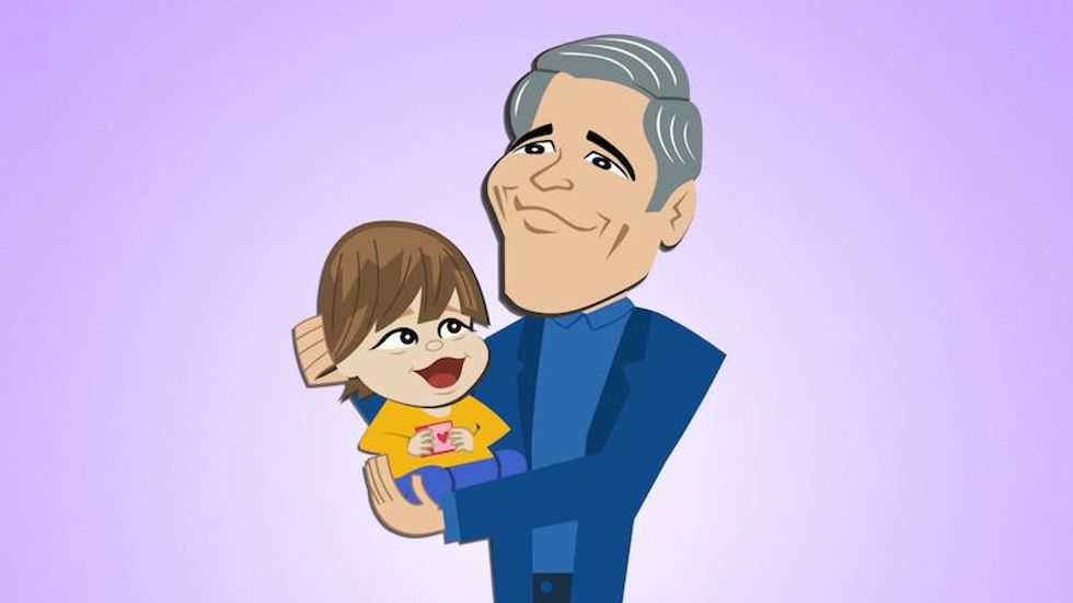 Andy Cohen and Benjamin in Quibi