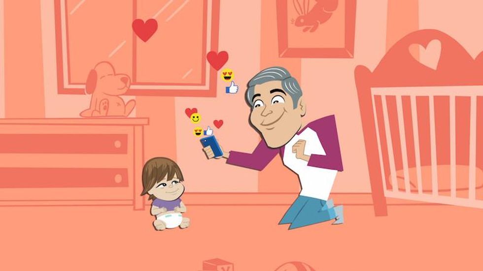 Andy Cohen and Benjamin in Quibi