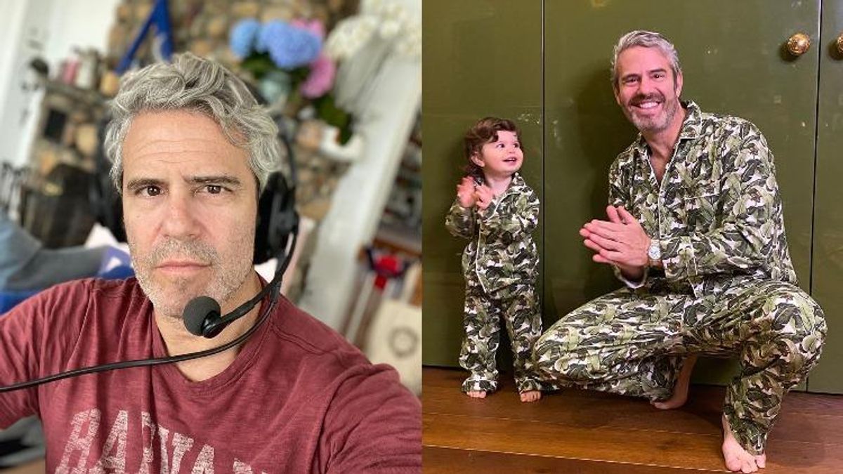 Andy Cohen and Benjamin.