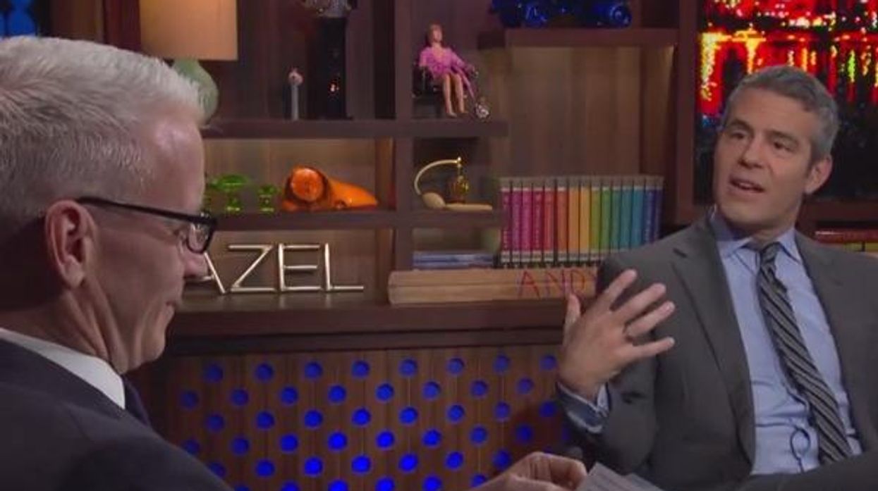 Andy Cohen, Anderson Cooper