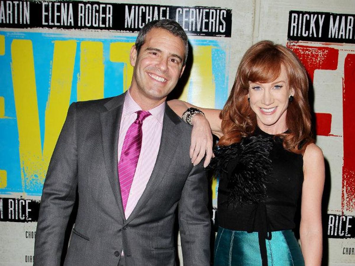 Andy Cohen, Kathy Griffin