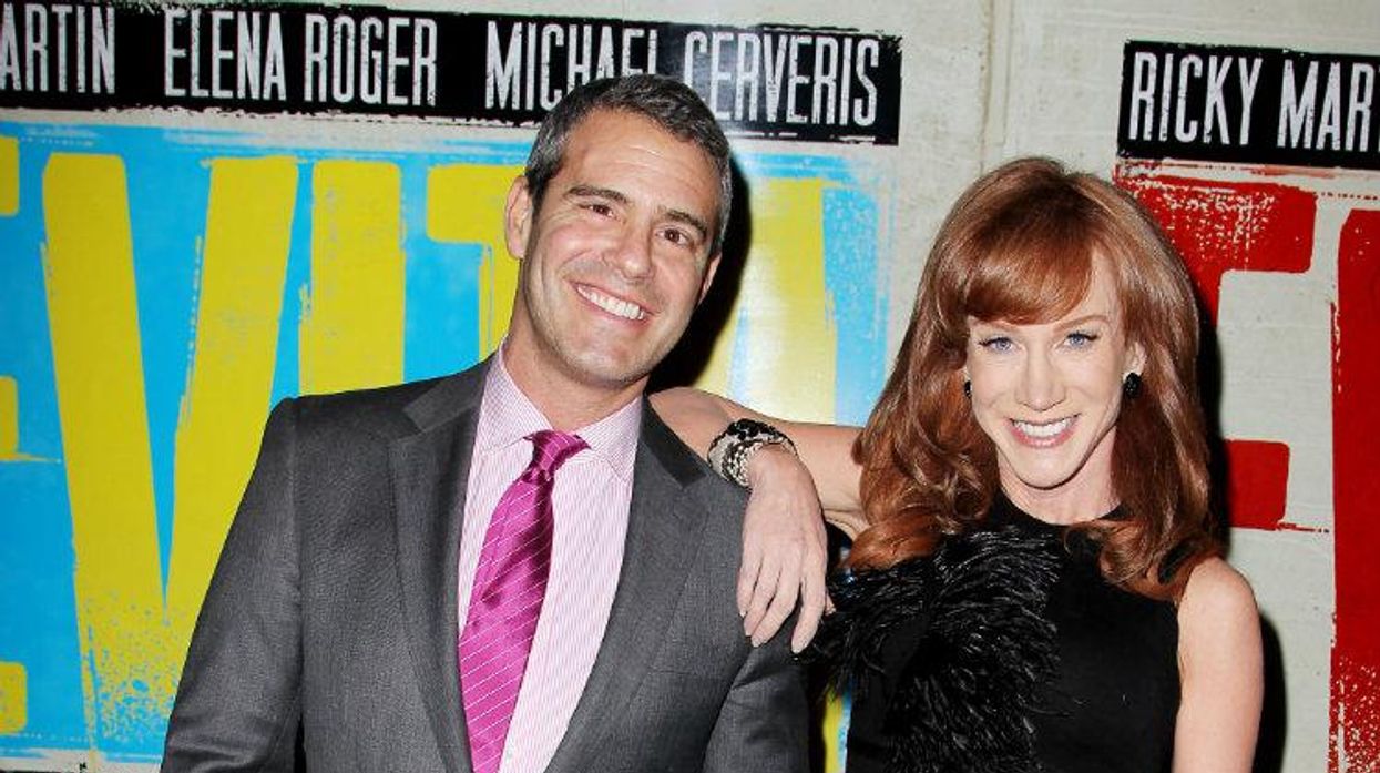 Andy Cohen, Kathy Griffin