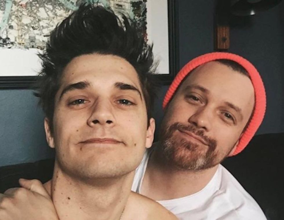 Andy Mientus and Michael Arden