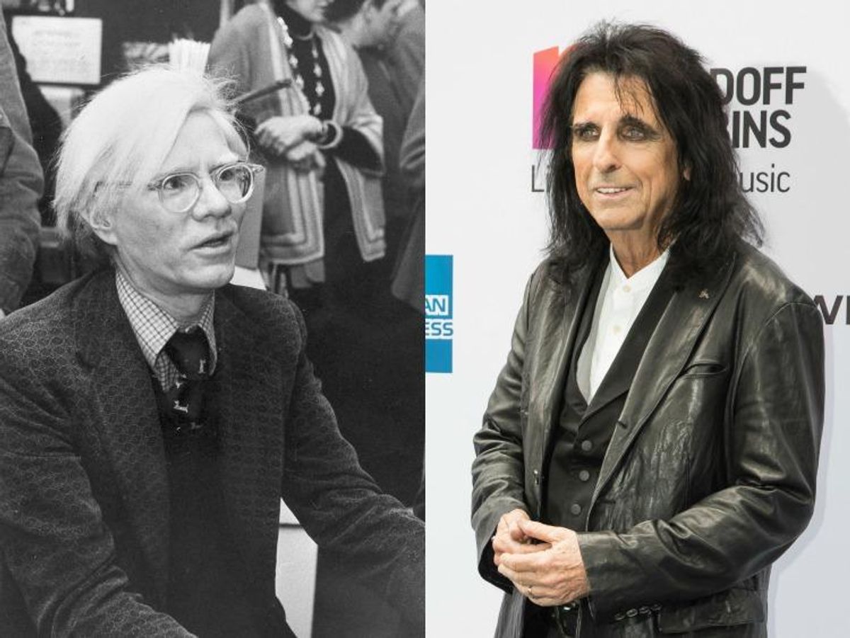 Andy Warhol, Alice Cooper
