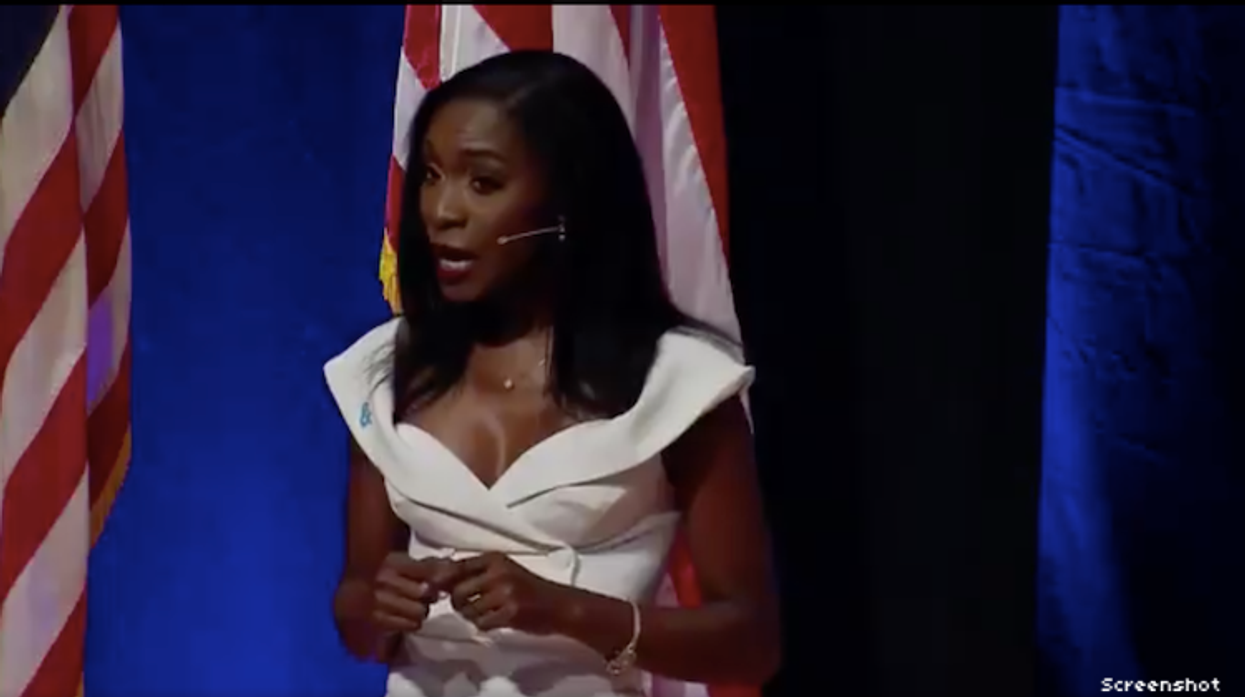Angelica Ross at the LGBTQ Forum