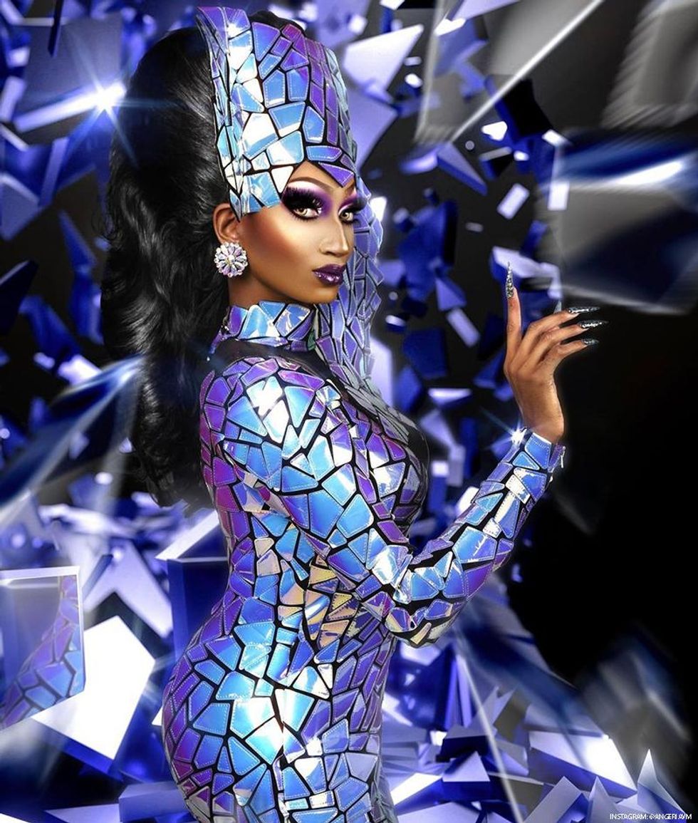 Angeria Paris VanMicheals on RuPaul's Drag Race season 14