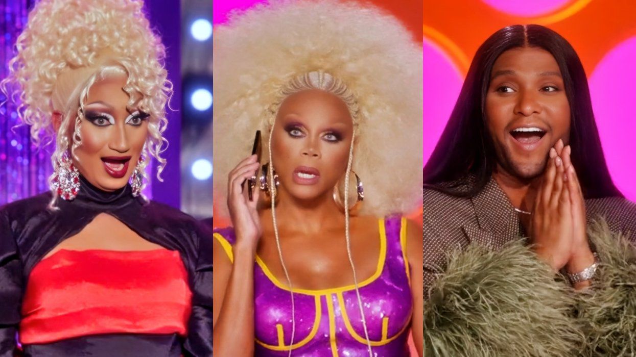 ​Angeria Paris VanMicheals; RuPaul; Law Roach on RuPaul's Drag Race All Stars season 10 episode 11