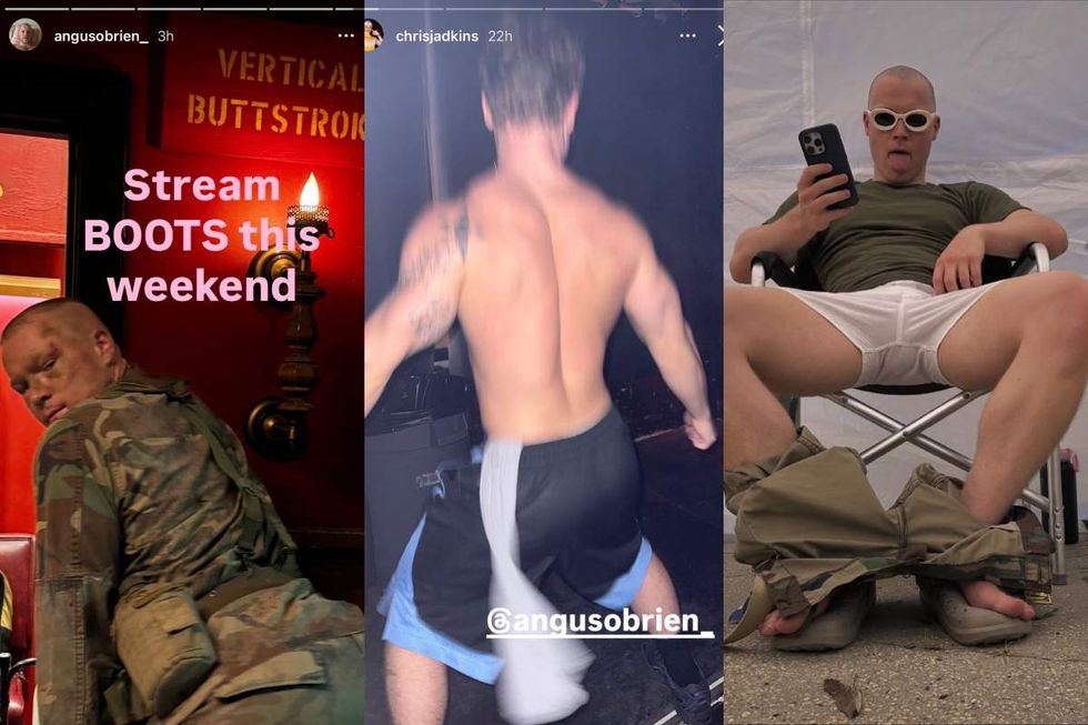 Angus O\u2019Brien via Instagram Stories