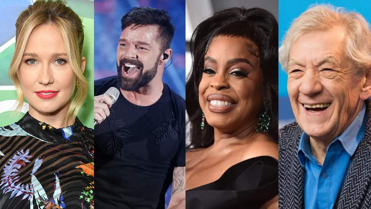Anna Camp, ricky martin, niecy nash, ian mckellen