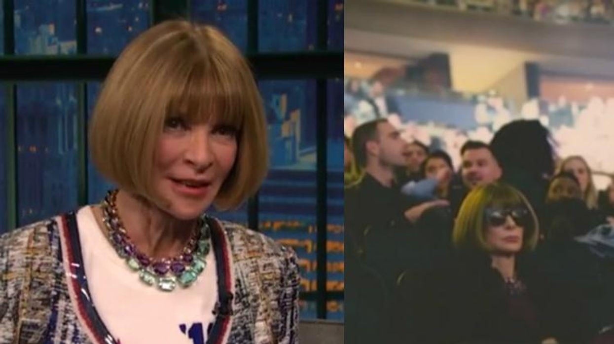 Anna Wintour cry Kanye
