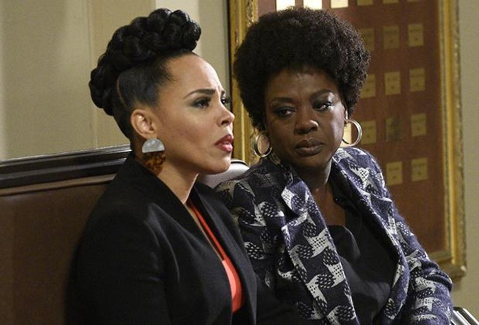 Annalise Keating and Tegan Price in 'How to Get Away With Murder'