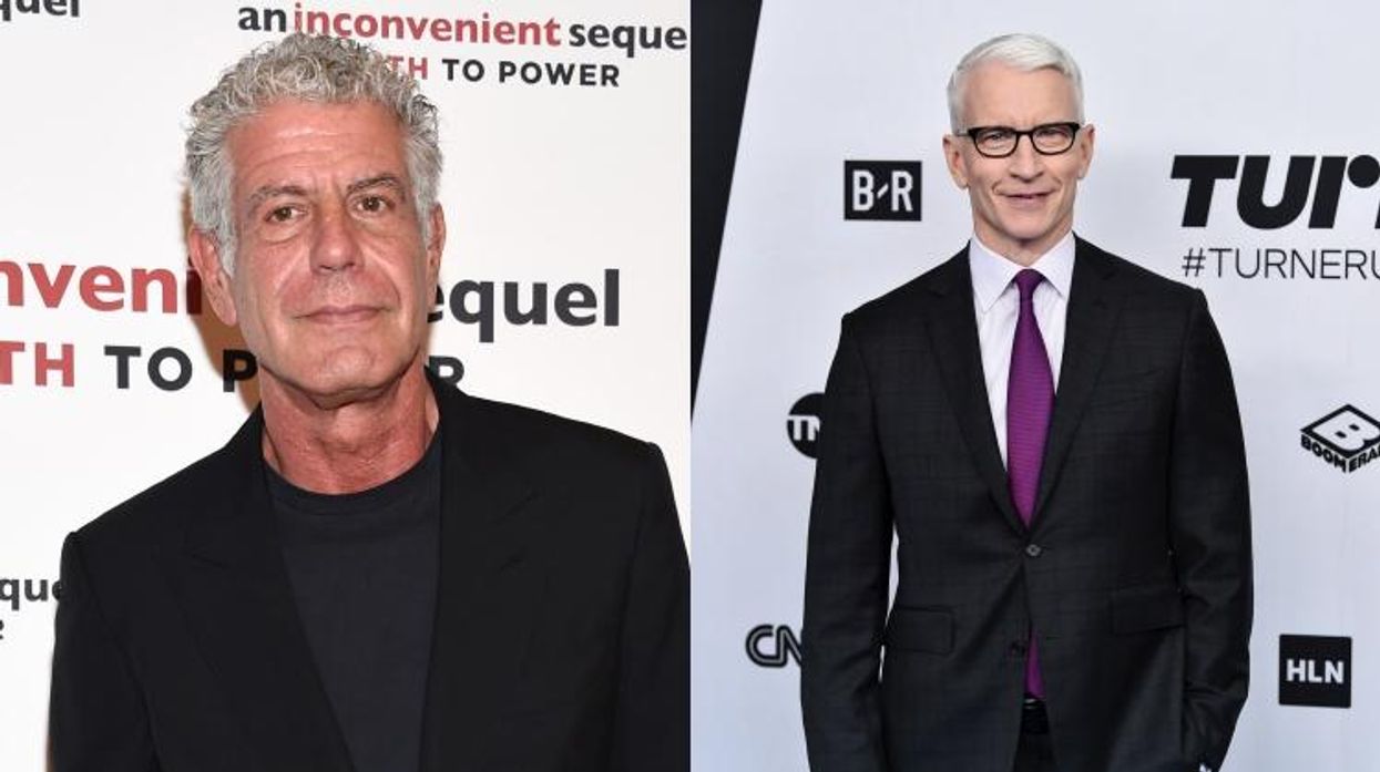 Anthony Bourdain Used to Mock Anderson Cooper's Eating Habits