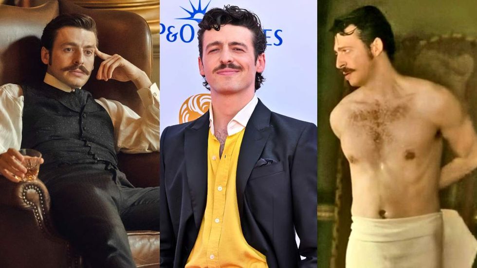 ​Anthony Boyle on House of Guinness; at the 2024 BAFTA Awards