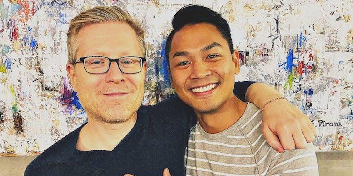Anthony Gail Rapp Actor Anthony Rapp Got Engaged — Yes, Again! | Out.com