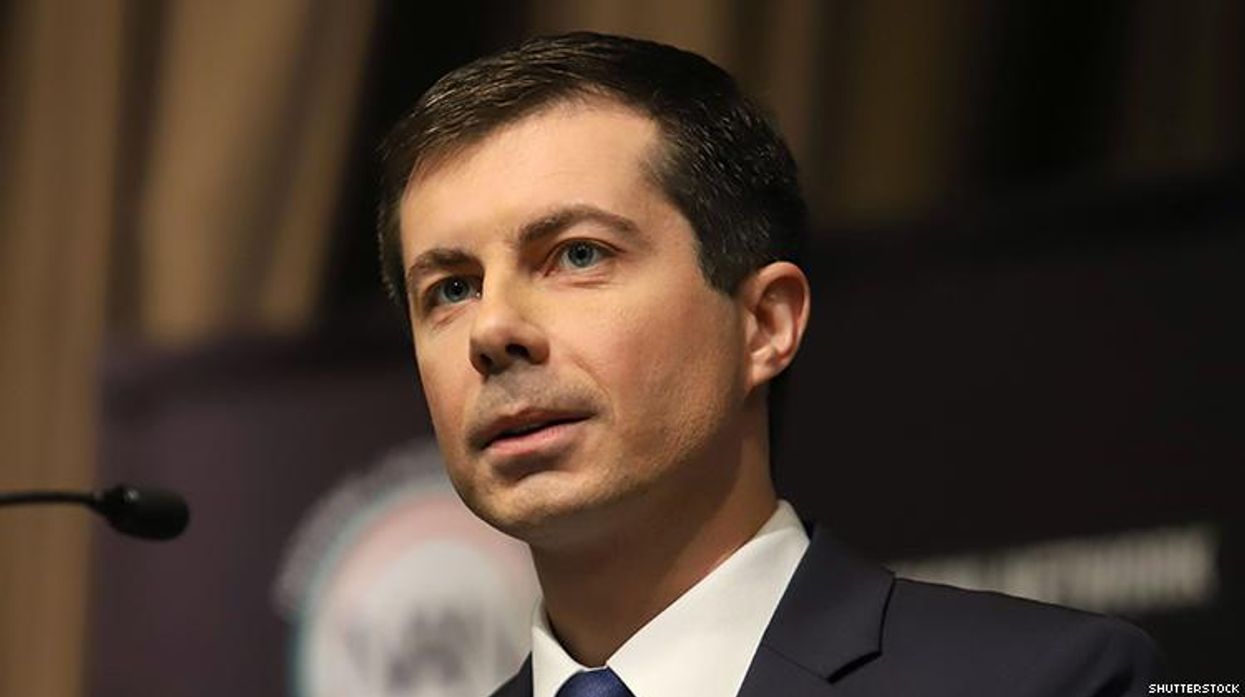 Anti-gay protestersr disrupt Pete Buttigieg presidential campaign events in Iowa.