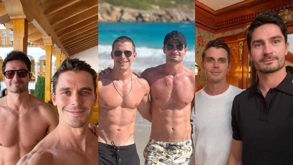 Antoni Porowski and Kevin Harrington