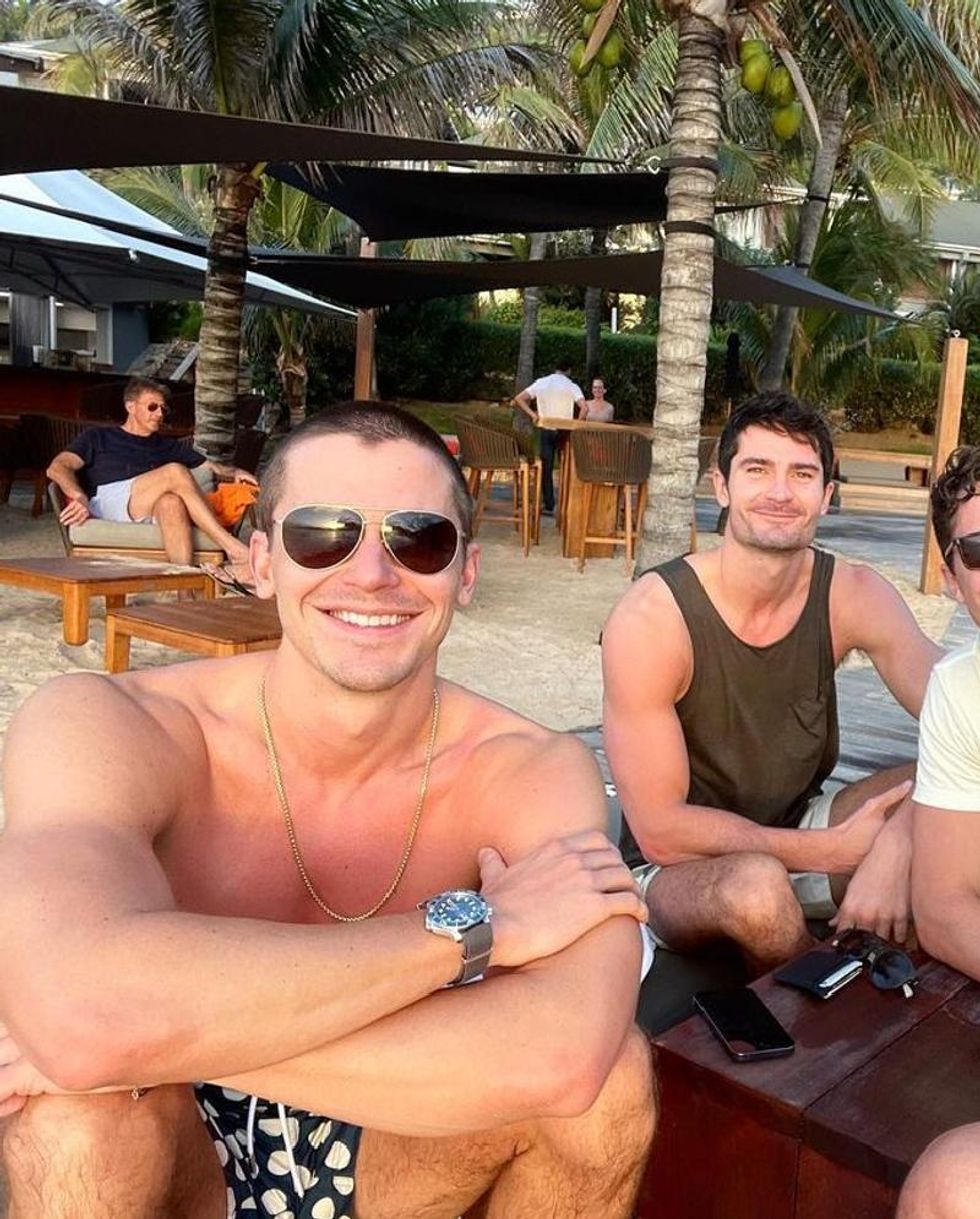 Antoni Porowski and Kevin Harrington