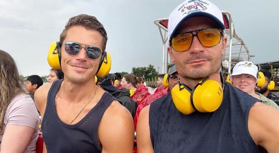 Antoni Porowski and Kevin Harrington