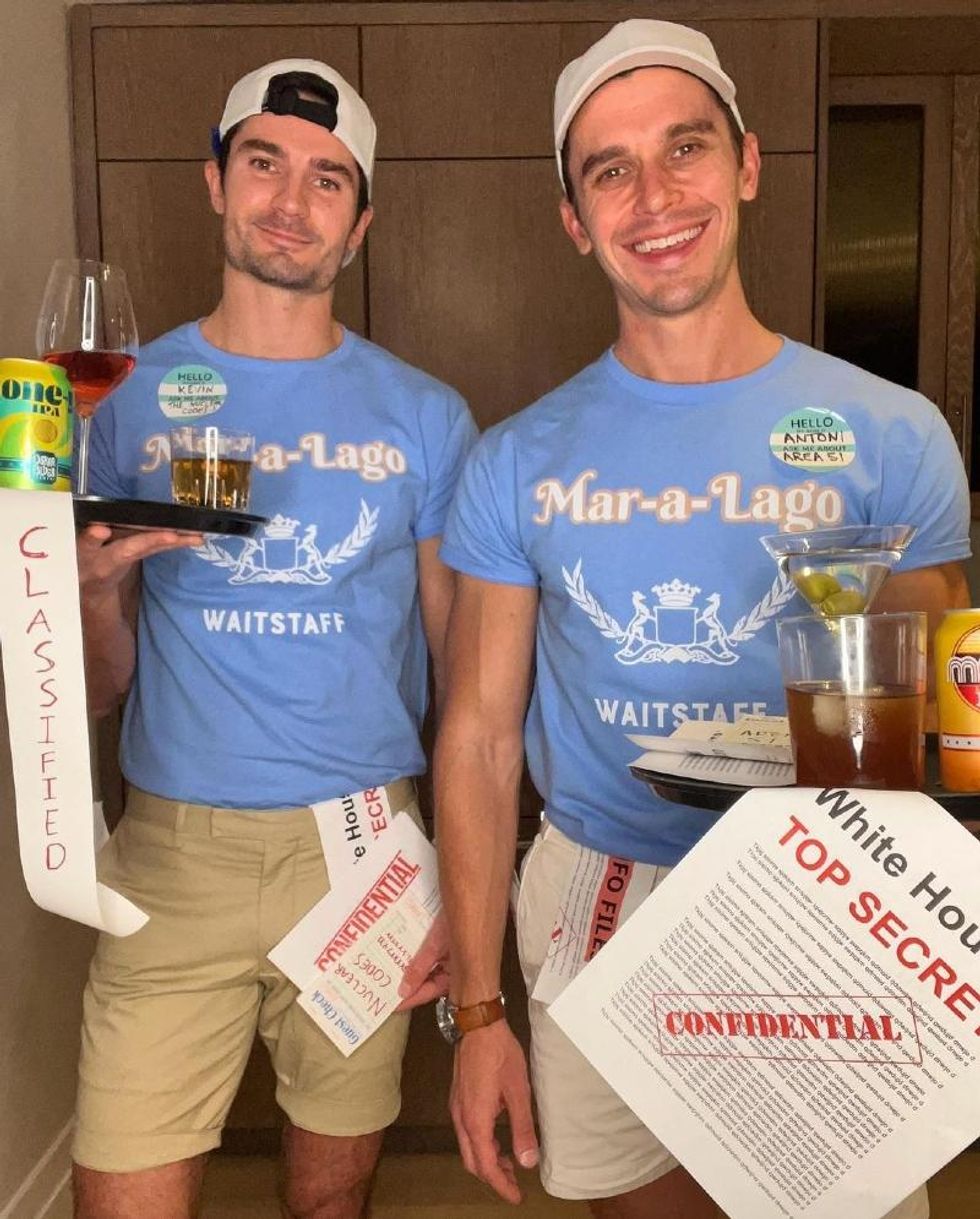 Antoni Porowski and Kevin Harrington