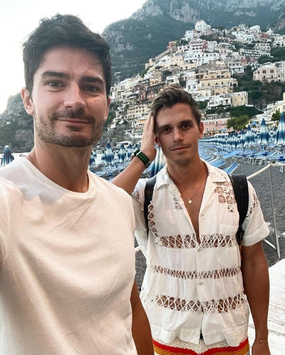 Antoni Porowski and Kevin Harrington