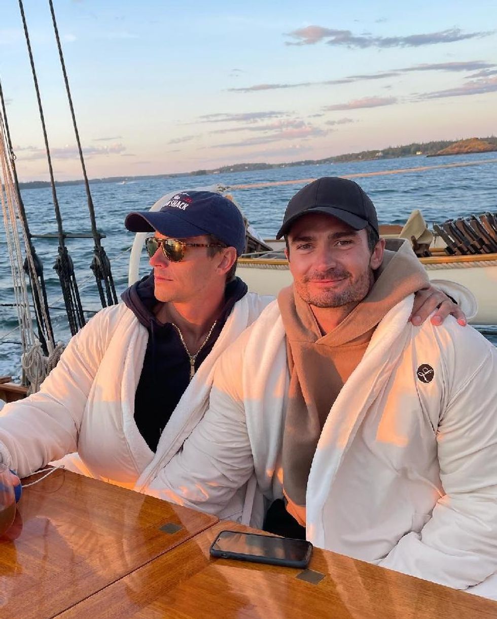 Antoni Porowski and Kevin Harrington