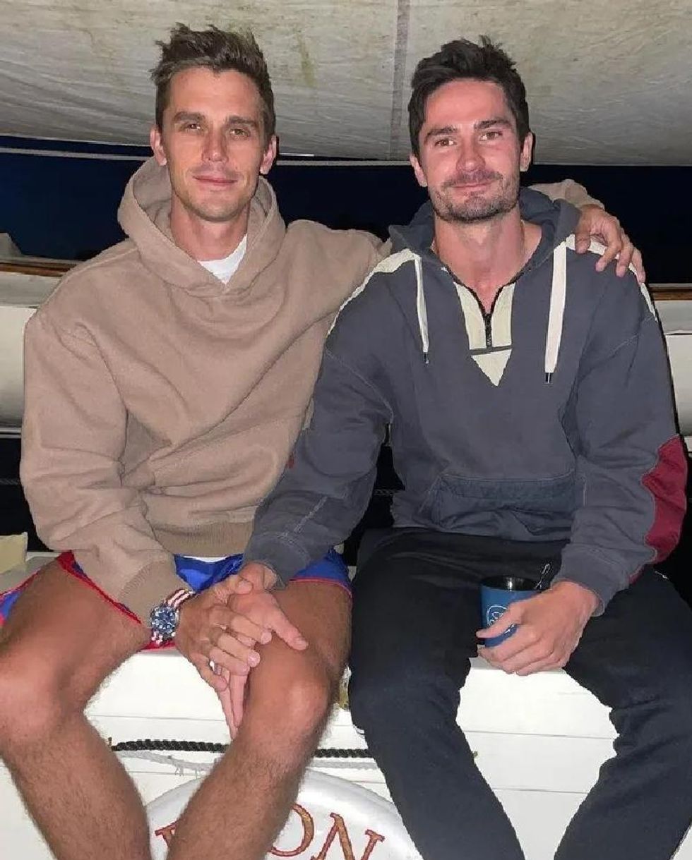 Antoni Porowski and Kevin Harrington