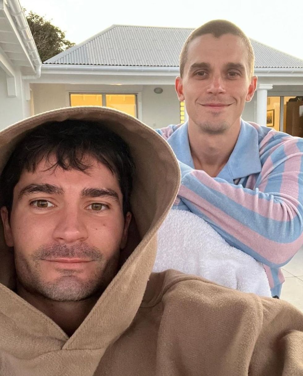 Antoni Porowski and Kevin Harrington